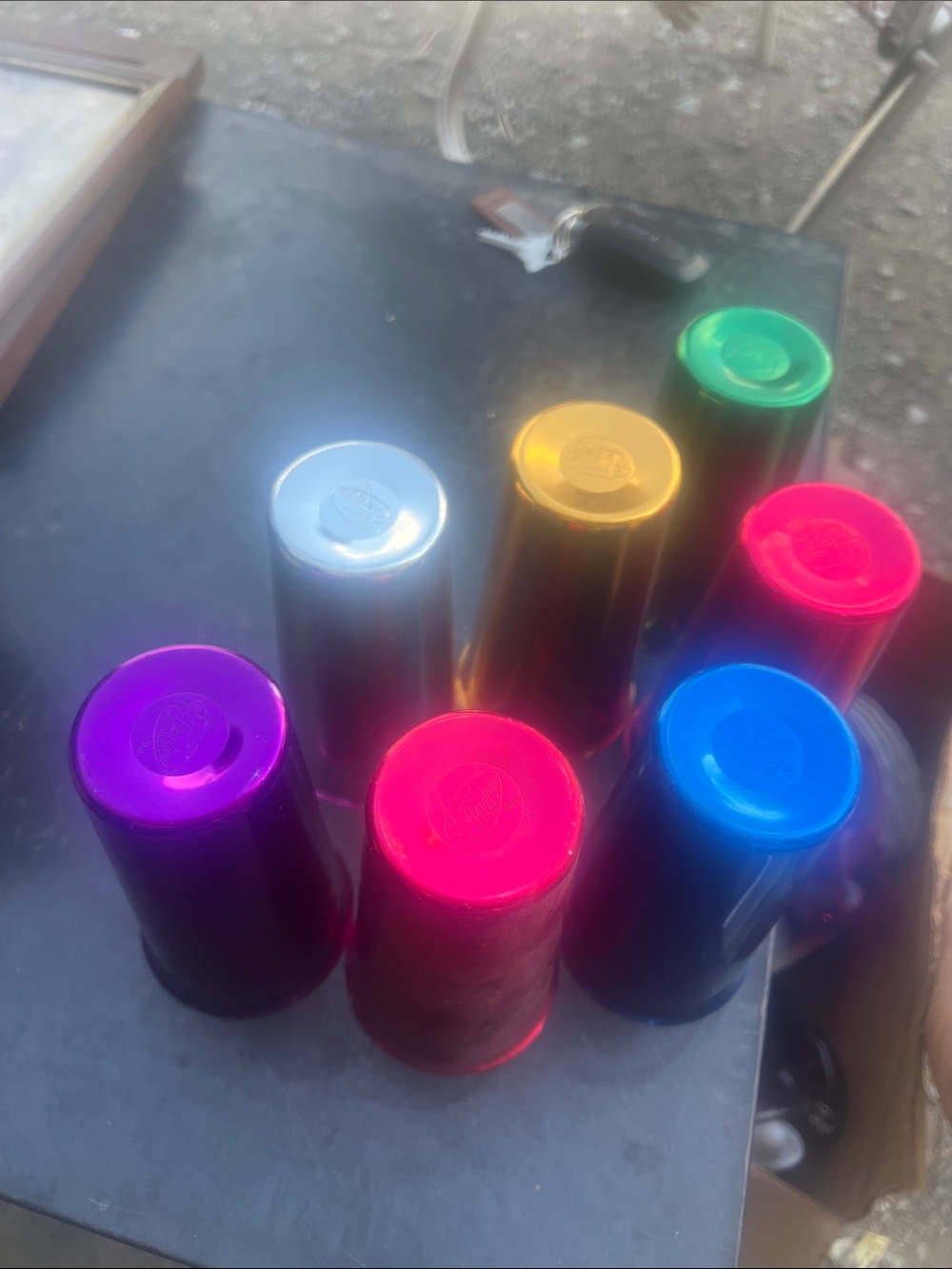 Retrio aluminum cups